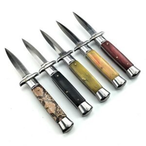 AKC 9-inch Flip With Hand Guards For Side-Opening Switchblade