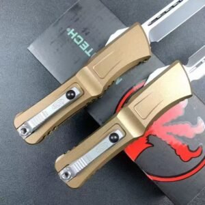 Microtech Dalong 3rd Generation Triangle Screw Transparent Version OTF Knife