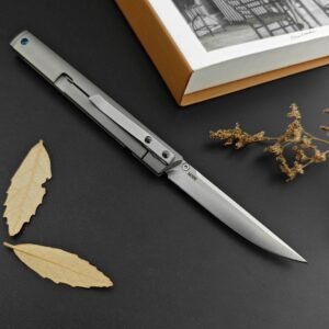 7096 Titanium Handle Fold Folding Knife