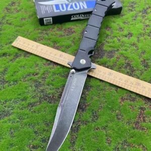 Large Cold Steel Luzon Large Folded Stone Wash Folding Knife