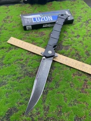 Large Cold Steel Luzon Large Folded Stone Wash Folding Knife