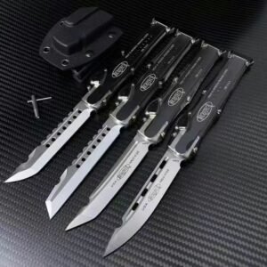 Microtech Halo 6th Generation Transparent Handle OTF Knife