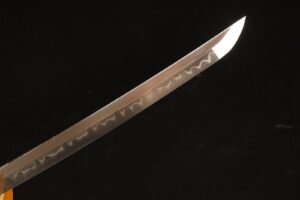Ghost Handmade Golden Samurai Fixed Blade Knife