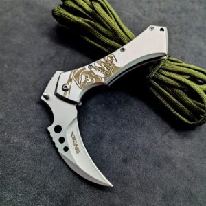The Skeleton Scythe Was Slightly Broken Folding Knife