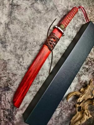 Honshu Red Demon Extreme-Core Samurai Fixed Blade Knife