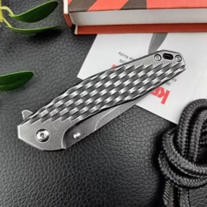 Kashow 1353 Small Folded Stone Wash Folding Knife