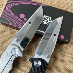 Rockstead REN G10-Handle Folding Knife