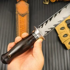 Demon Sword Double-Edged Fixed Blade Knife