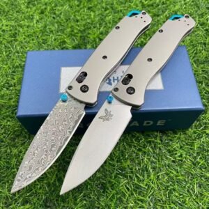 Butterfly 535 Titanium Alloy Damascus Folding Knife