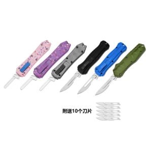 The Mini Scalpel Jumps Straight Up OTF Knife