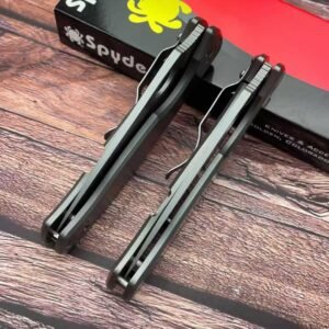 Spyderco C122 Titanium-Handle Folding Knife