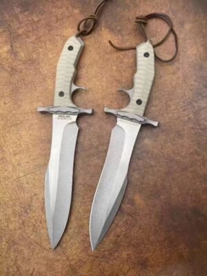 Rambo MK9 Stone Washed A8 Steel Fixed Blade Knife