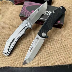 Rockstead REN G10-Handle Folding Knife