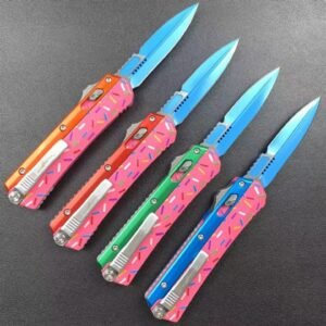 Zinc-handled Snake God Donut Is The Standard Size OTF Knife