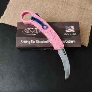 Microtech Red Raptor OTF Karambit Donut Edition