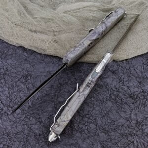 Camouflage A07 Double Peak OTF OTF Knife