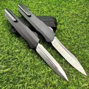 Microtech Hidden Code Smooth Handle OTF Knife