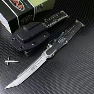 Microtech Halo 6th Generation Transparent Handle OTF Knife
