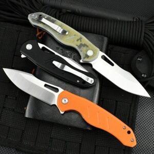 The Battle Dog Broke Slightly Folding Knife