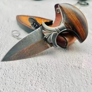 Fortune Damascus Push Dagger