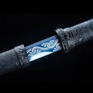 The Blue Dragon Tang Heng Fixed Blade Knife