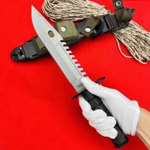 M9/D80 Straight Integrated Keel Fixed Blade Knife
