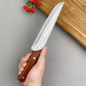 Small, Straight Bone-cutting One-piece Keel Boning Knife