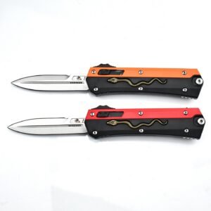 Nylon-handled Snake God OTF Knife