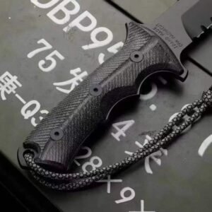 Chris Reeve Green Beret Partially Serrated Fixed Blade Knife