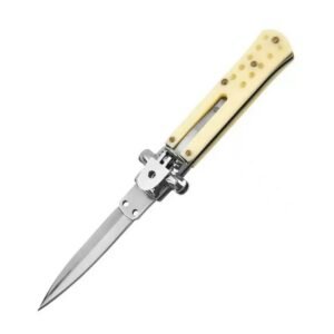AKC 9-inch Flip Side-Opening Switchblade