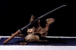 High-end Samurai: Kikuichi Three-Piece Match Fixed Blade Knife