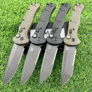 Large Butterfly 9070 Side-jumping Stone Wash Switchblade