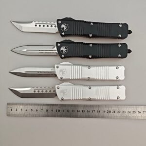 Microtech Big Dragon Gen 2 OTF Knife with Dagger and Claw Logos