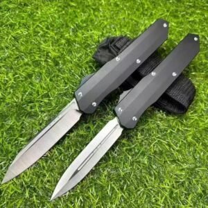 Microtech Hidden Code Smooth Handle OTF Knife