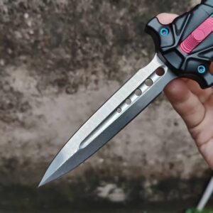 Mermaid Damascus OTF Knife