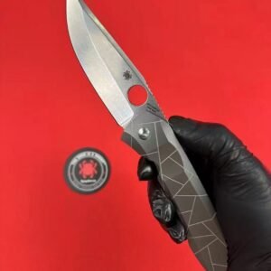 Spider C199 Folding Knife Titanium Handle