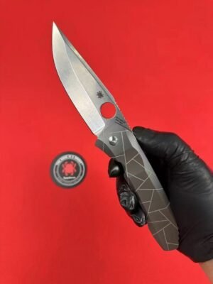 Spider C199 Folding Knife Titanium Handle