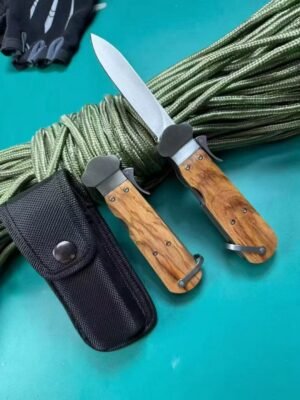 German Paratrooper Gravity Knife with Canopy Cutter
