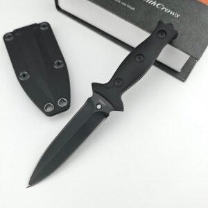 (G46) Poisonous Eyes Double-Peaked Hand Thorn Push Dagger
