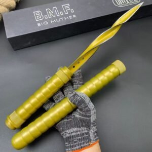 Gold Multi-Function Triangular Spike Knife