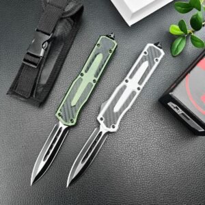 Zinc-shank Microtech Scira Jumps Directly OTF Knife