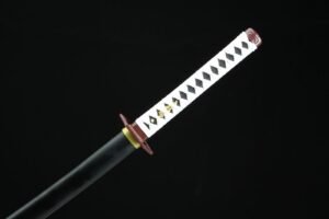 Demon Slayer Fukuoka Volunteer Warrior Fixed Blade Knife