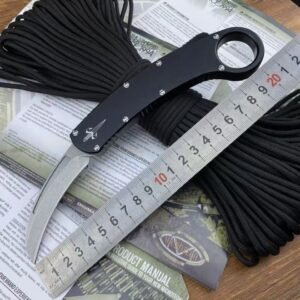Micro-tech Eagle Claws Jump Straight Ahead Karambit Knife