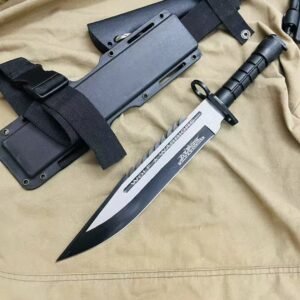 Tiger Tooth War Wolf Fixed Blade Knife