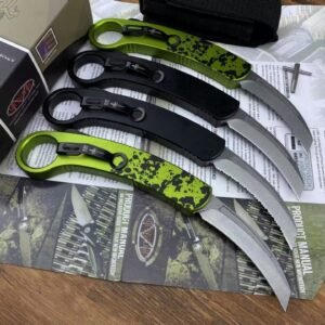 Micro-tech Eagle Claws Jump Straight Ahead Karambit Knife