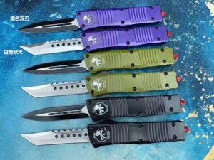 Zinc Handle Microtech Is A Major Dragon OTF Knife
