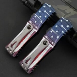 Microtech Hera US Flag OTF Knife