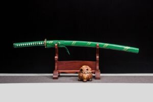 Green Pine Warrior Fixed Blade Knife