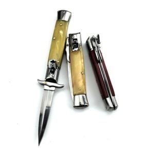 AKC 9-inch Flip With Hand Guards For Side-Opening Switchblade