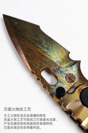 Pioneer SNG Jinleiren M390 Titanium Alloy Handle SF Express Folding Knife
